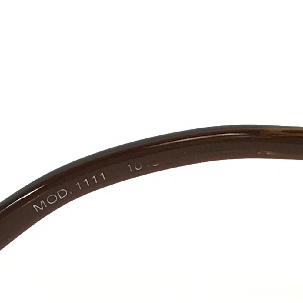Versace Eyeglasses Frames MOD. 1111 1013 Shiny Brown Rectangular Logos 49-17-125